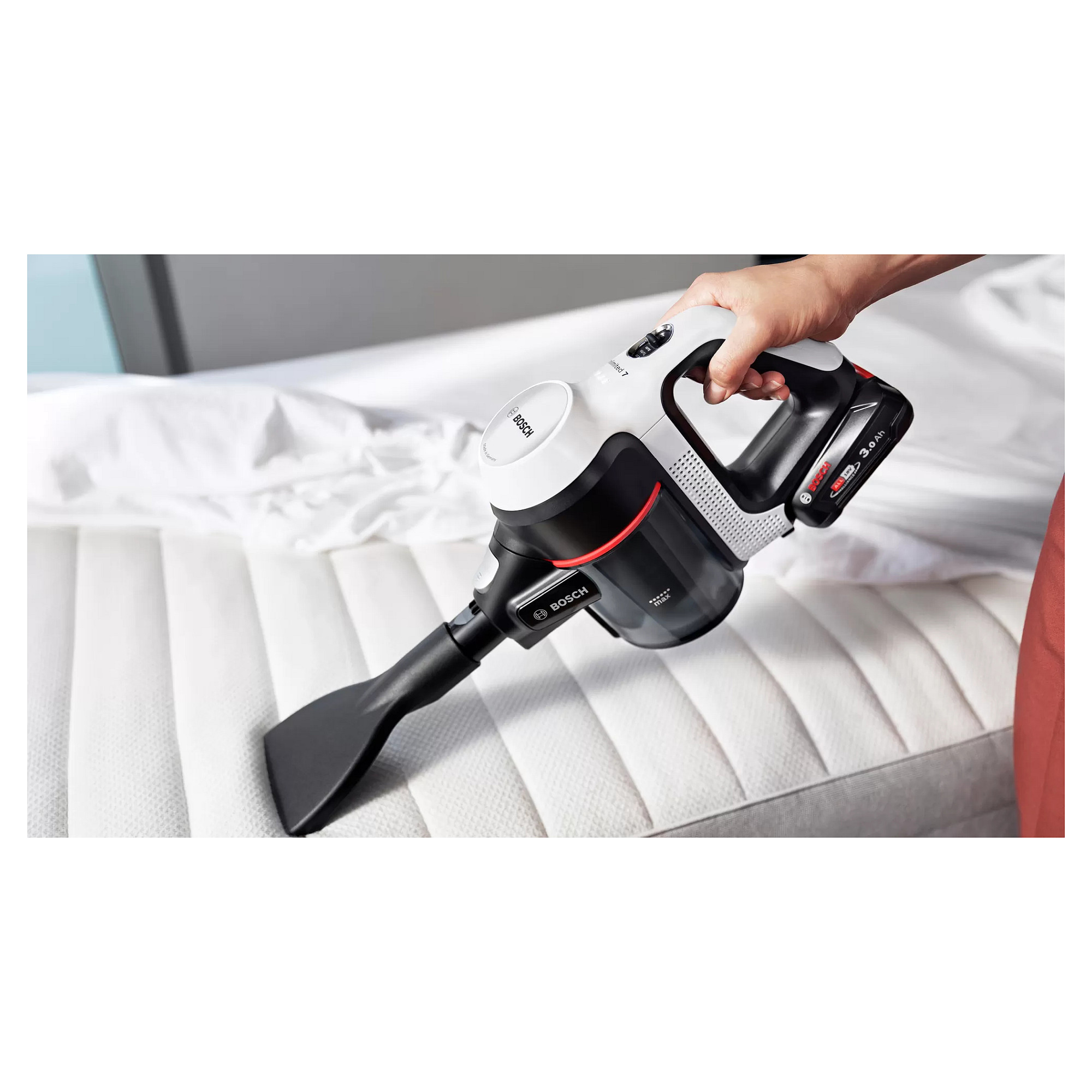 Fshesë robotike Bosch / Unlimited 7 BBS711W / Cordless Stick Vacuum Cleaner - Zezë - 14