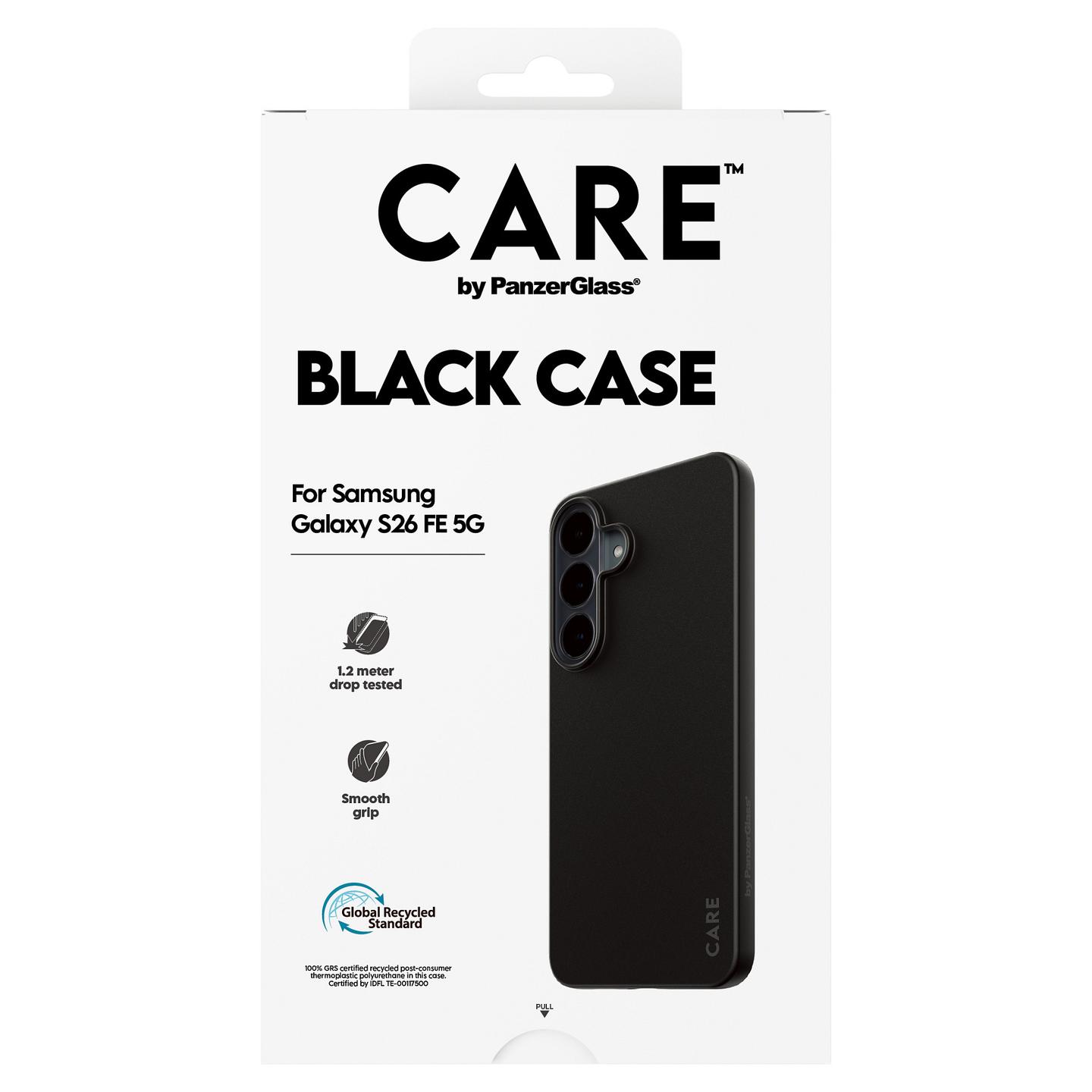 Case për Telefon PanzerGlass CARE TPU për Samsung Galaxy S26 FE 5G - Zezë - 4