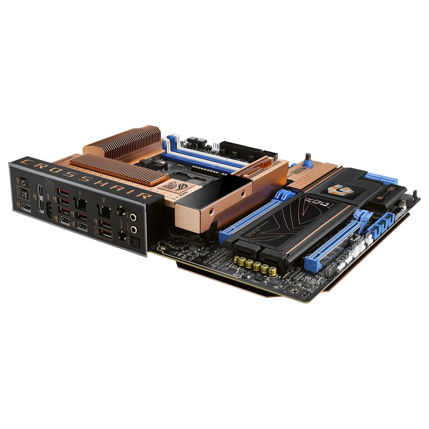 Pllakë Amë ASUS ROG CROSSHAIR 2006 / AMD AM5 / DDR5 / ATX / Wi-Fi 7 / 5GbE LAN - 8
