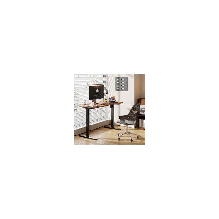 Tavolinë Elektrike LogiLink EO0057, Ulur-Në-Këmbë, 120 × 60 cm, 72–114 cm, 1 Motor - Kafe, Zezë - 2