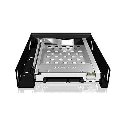 Aksesorë për disqe Hot-Swap Frame: 1× 2.5" SATA to 1× SATA host, trayless design, for 3.5" drive bay – ICY BOX - 4