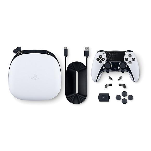 Kontroller për Sony DualSense Edge V2 / 1000044114 / PS5 / Wireless / Bluetooth / USB-C / Butona të Programueshëm – Bardhë/Zezë - 2
