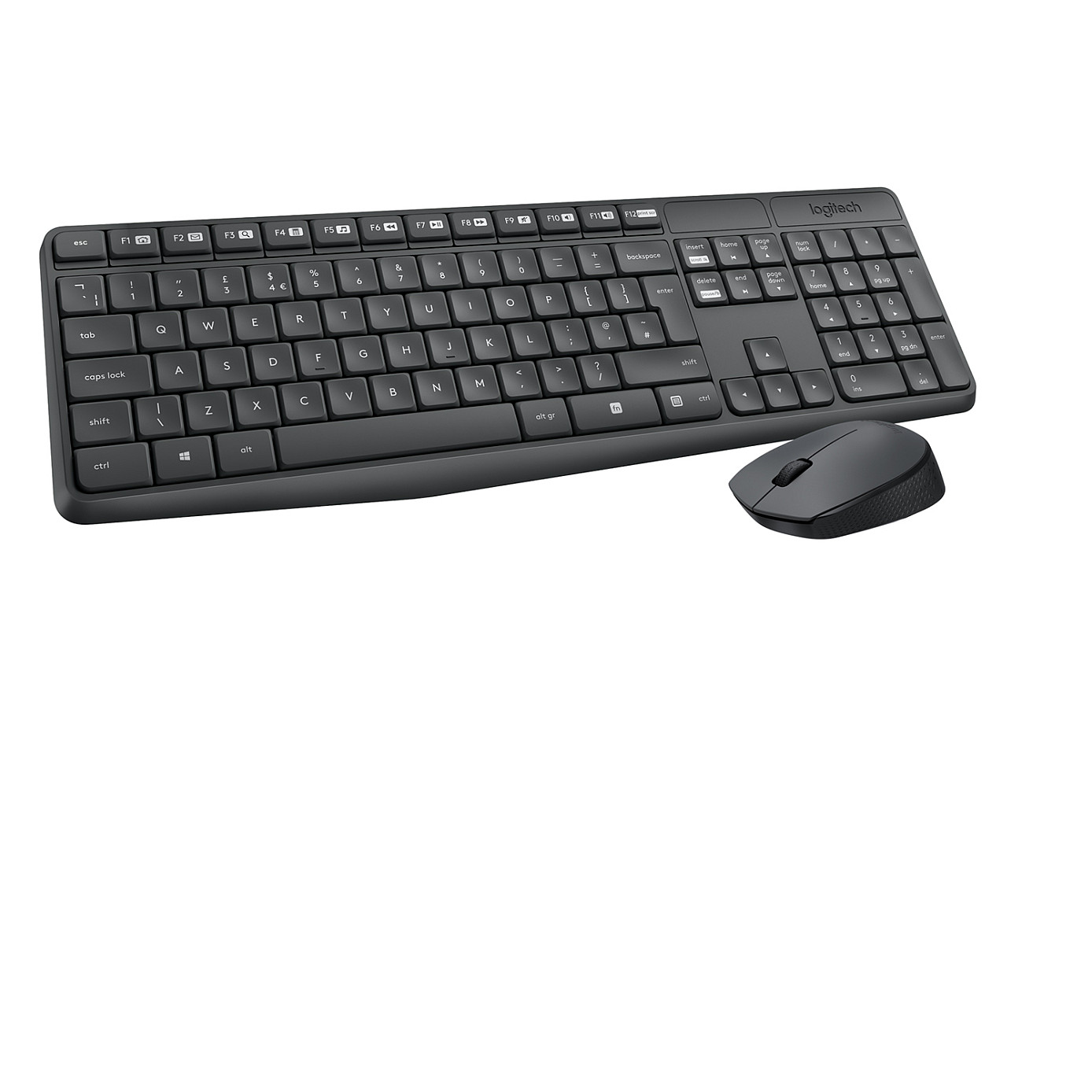 Set Tastierë dhe Maus Logitech MK235 wireless Desktop Combo QWERTZ DE - 4