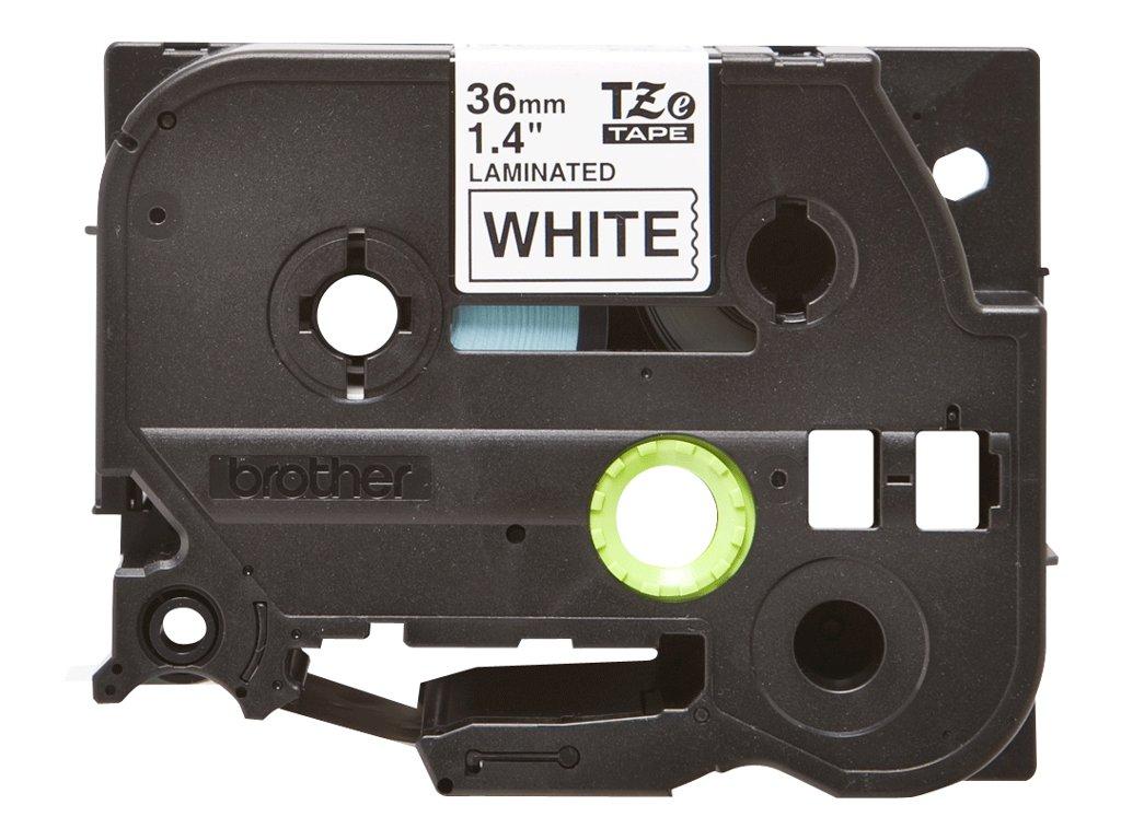 Shirit për Printer 3D Brother Colour Ribbon TZE-261 / TZE261 - Zezë mbi Bardhë - 2