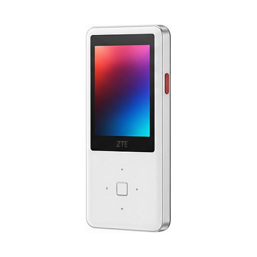 ZTE U60 Hotspot Mobil 5G, Wi-Fi 7 deri 3600Mbps, Dual-Band 2.4GHz + 5GHz, deri 64 Pajisje, Bateri 10000mAh, 3.5" Touchscreen, USB Type-C – Bardhë - 2
