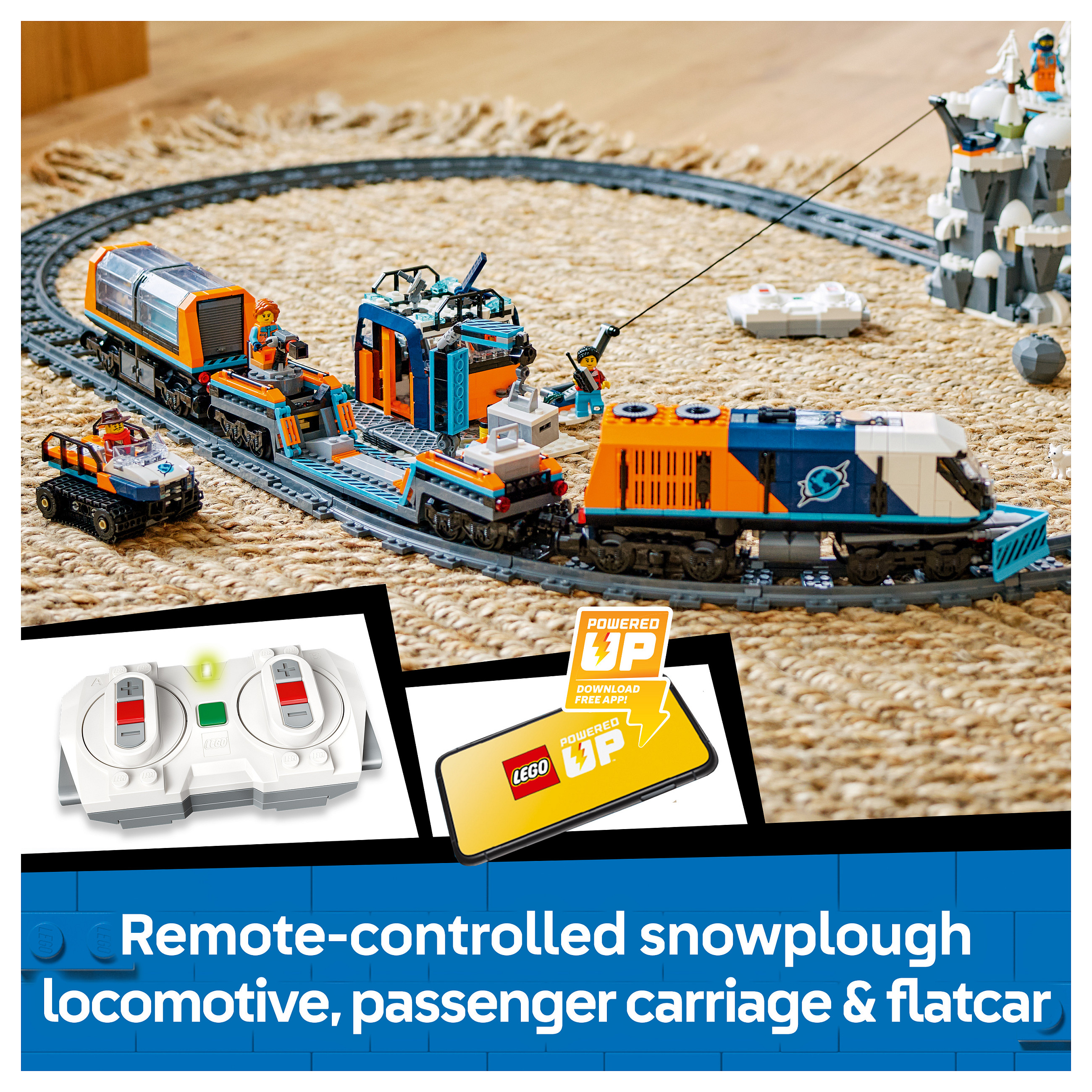 LEGO City Explorers Arctic Polar Express Train – Mix - 33
