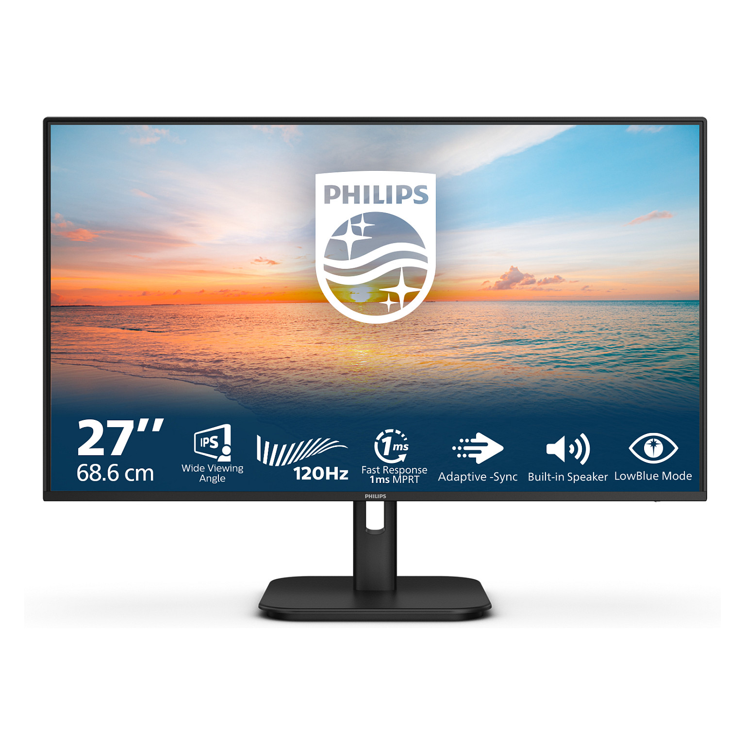Philips 68.5cm (27.0") 27E1N1200A 16:09 VGA+HDMI+DP IPS bl. - 1