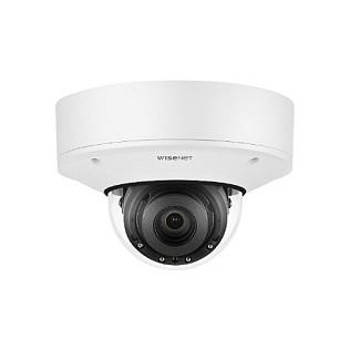 Kamerë Sigurie IP CCTV Hanwha Wisenet XNV-9082R, 4K, 3x, 2.8–8.4mm, Motorized Focus, PoE - Bardhë