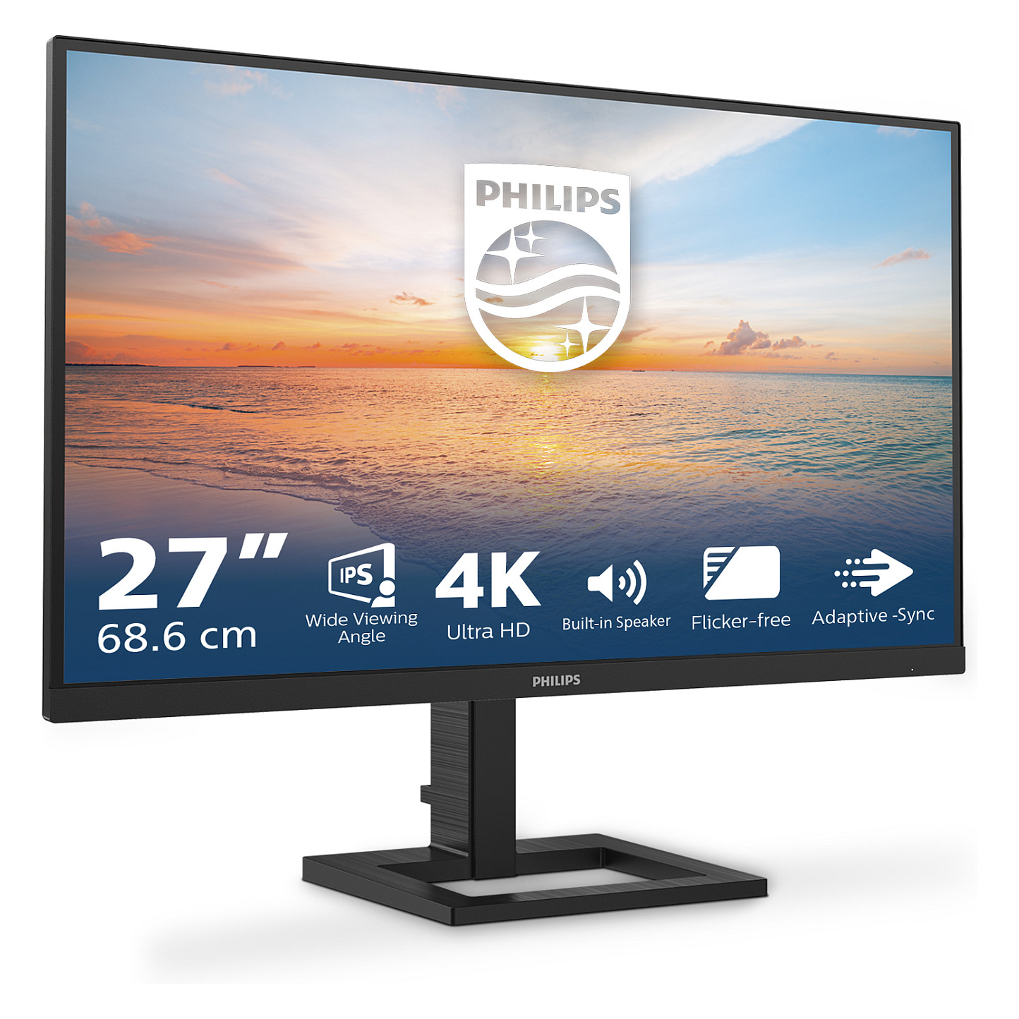 Monitor Philips 27E1N1800AE / 27" 4K Ultra HD 4 ms IPS / HDMI DP / e zezë - 3