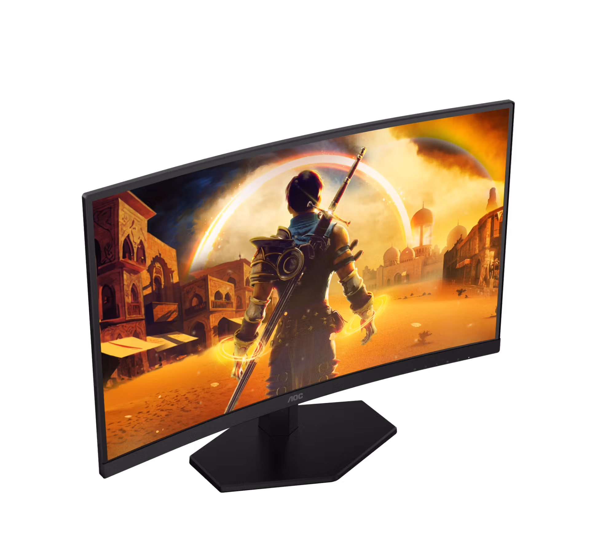 Monitor Gaming AOC C27G42FE / 27" / Full HD VA / 180Hz OC / 4ms / HDMI+DisplayPort - Zezë/Kuqe - 3