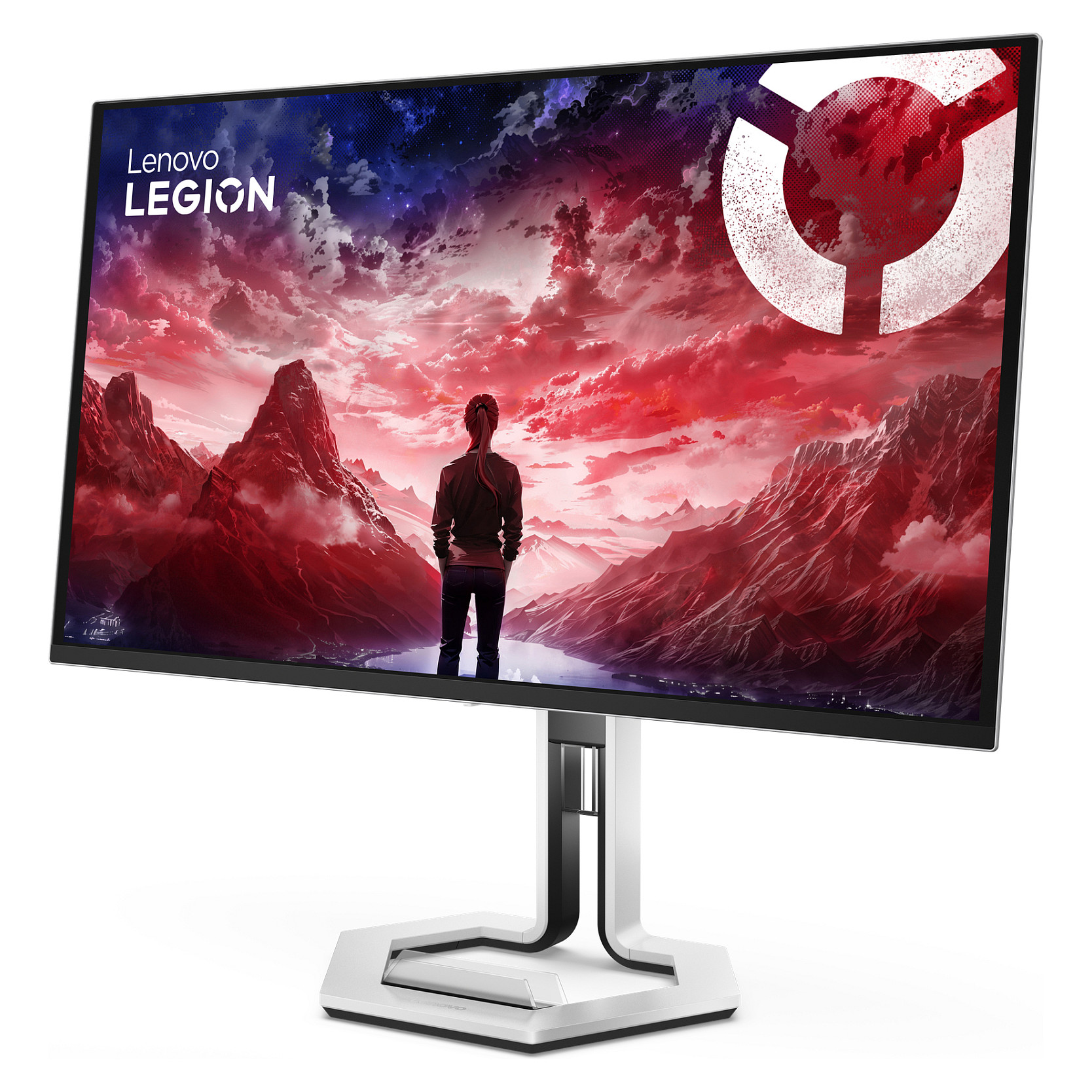 Monitor Gaming Lenovo Legion Pro 27Q -10 / 26.5"/ Quad HD / QD-OLED / 280Hz / 0.03ms / USB-B + USB-A + HDMI + DisplayPort - Zezë/Gri - 3