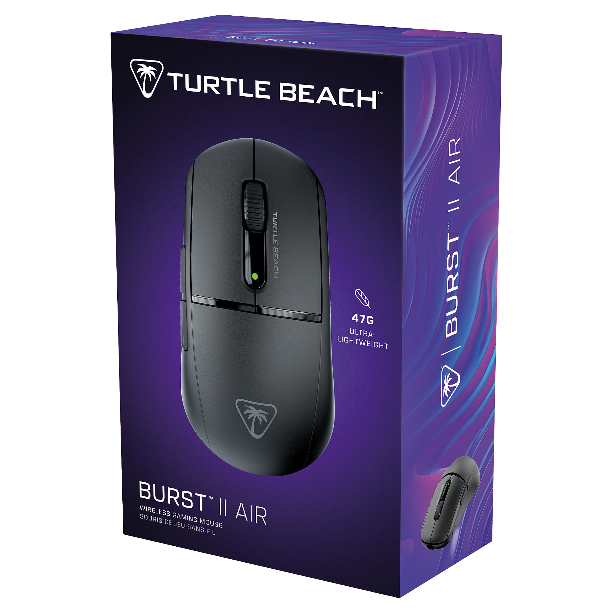 Maus Gaming Turtle Beach Burst II Air / Wireless / Owl-Eye 26K / 26.000 DPI / 1000Hz - Zezë - 7