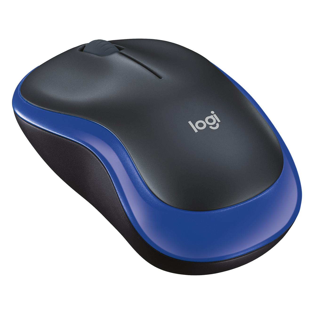 Maus pa kabllo Logitech M185 / Wireless 2.4GHz / Optik / 1000 DPI / 3 Butona / Nano USB Receiver - Blu/Zezë - 15