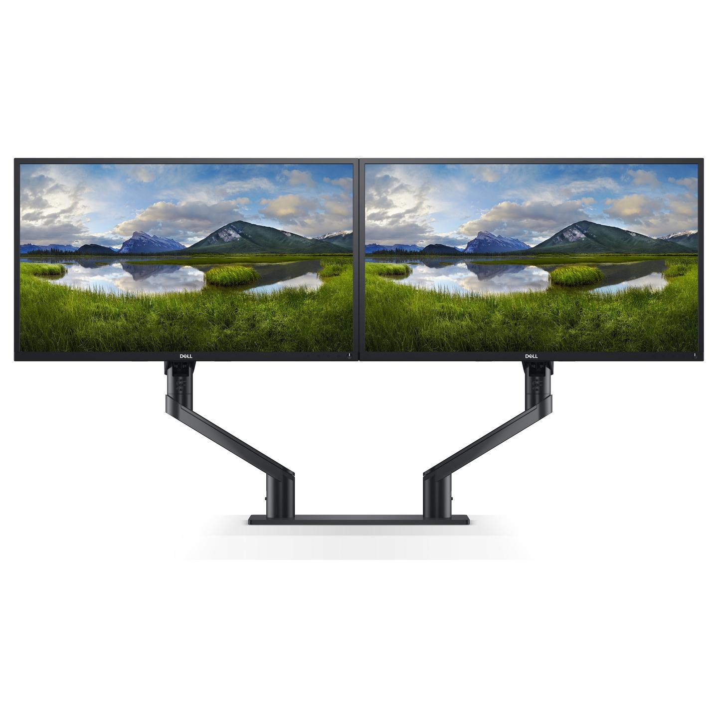 Monitor Dell E2720H / 27" / FHD / 60 Hz / 8 ms / DisplayPort + VGA - Zezë - 8