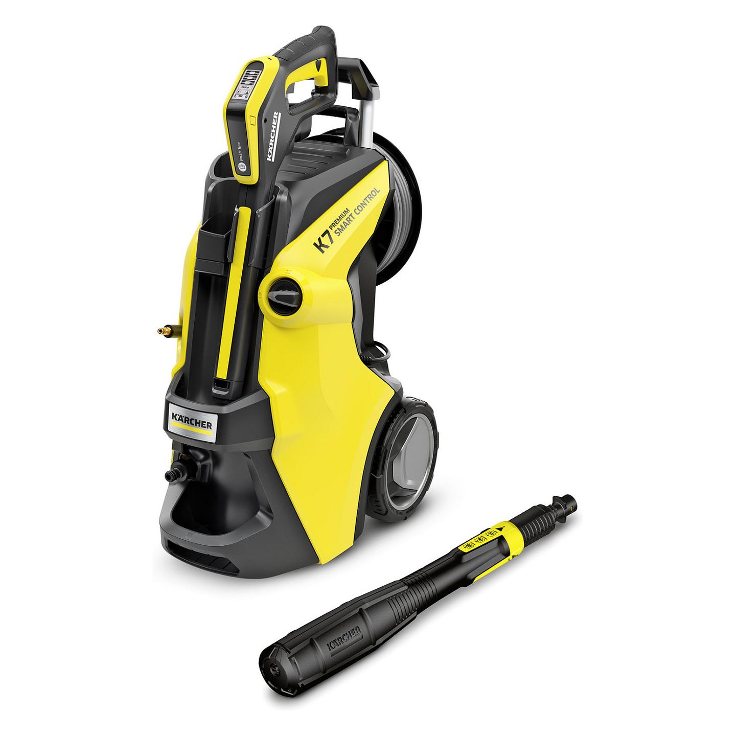 Pastrues me presion Kärcher K 7 Premium Smart Control Flex / 3000W / 180 Bar / 600L/h / PremiumFlex 10m - Zezë/Verdhë - 1