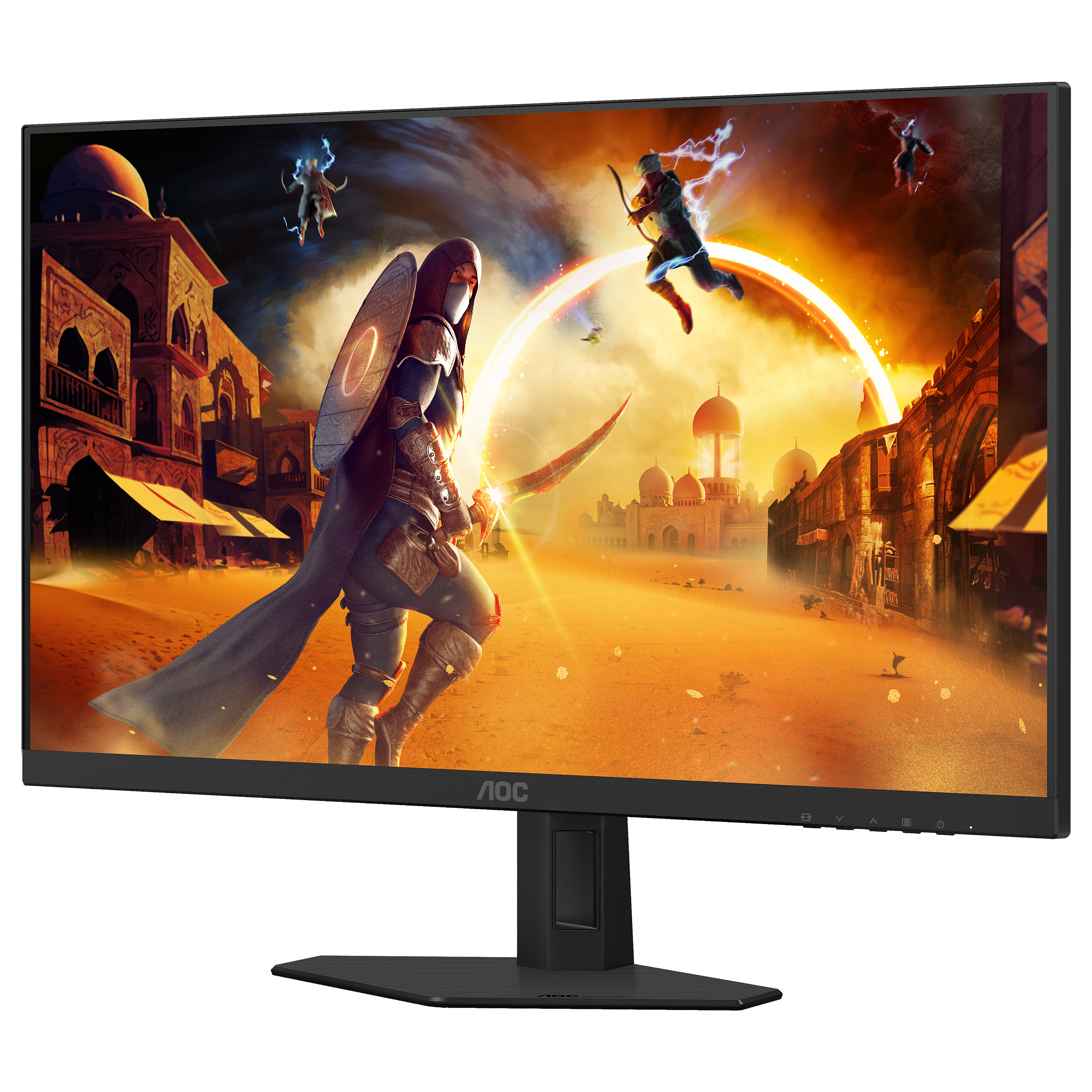 Monitor Gaming AOC Q24G4RE / 23.8" / Quad HD Fast IPS LED / 180 Hz / 1 ms / HDMI+DP / Zezë - 6