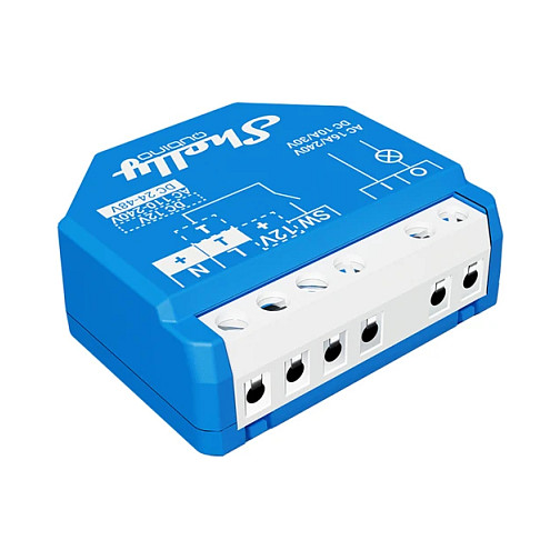 Kontrollues smart 1-kanalësh Z-Wave për montim në mur 16 A Shelly Wave 1 - 1