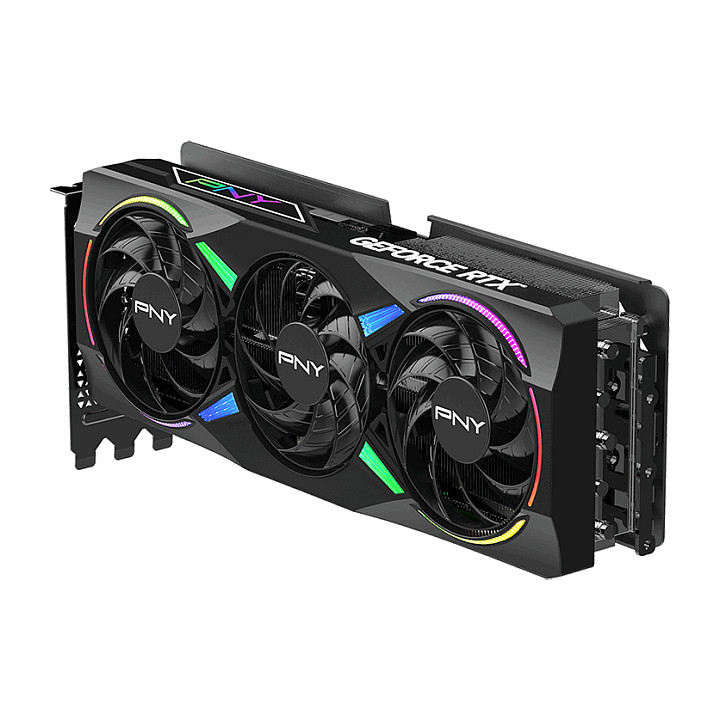 Kartelë Grafike PNY GeForce RTX 5070 Ti 16GB Gaming Triple Fan ARGB – Zezë - 4