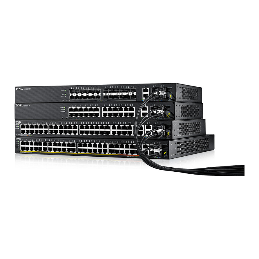 Switch Zyxel XGS2220-30F M RM, 26+4 porte - 6