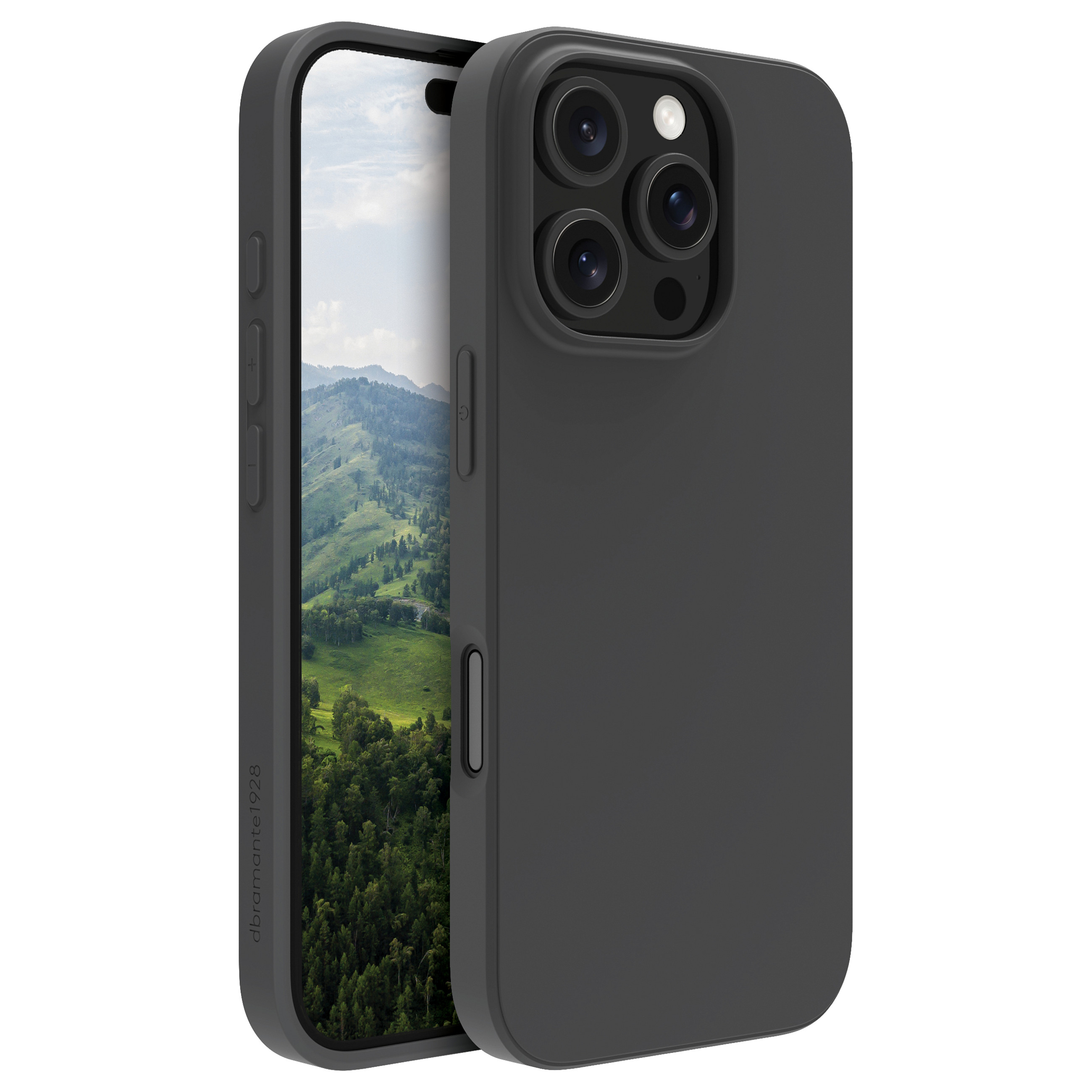 Aksesorë për telefon dbramante1928 Nuuk / Case / Apple iPhone 16 Pro / Plastikë e ricikluar - Zezë