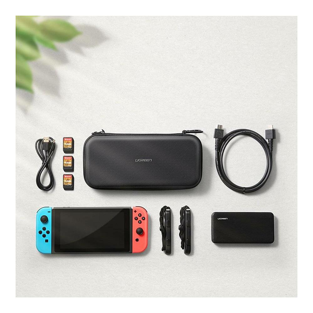 Këllëf për Konzolë UGREEN 50974 / Nintendo Switch / EVA + Oxford / Rezistent ndaj Goditjeve / 26 × 12.3 × 4.8 cm – Gri - 5