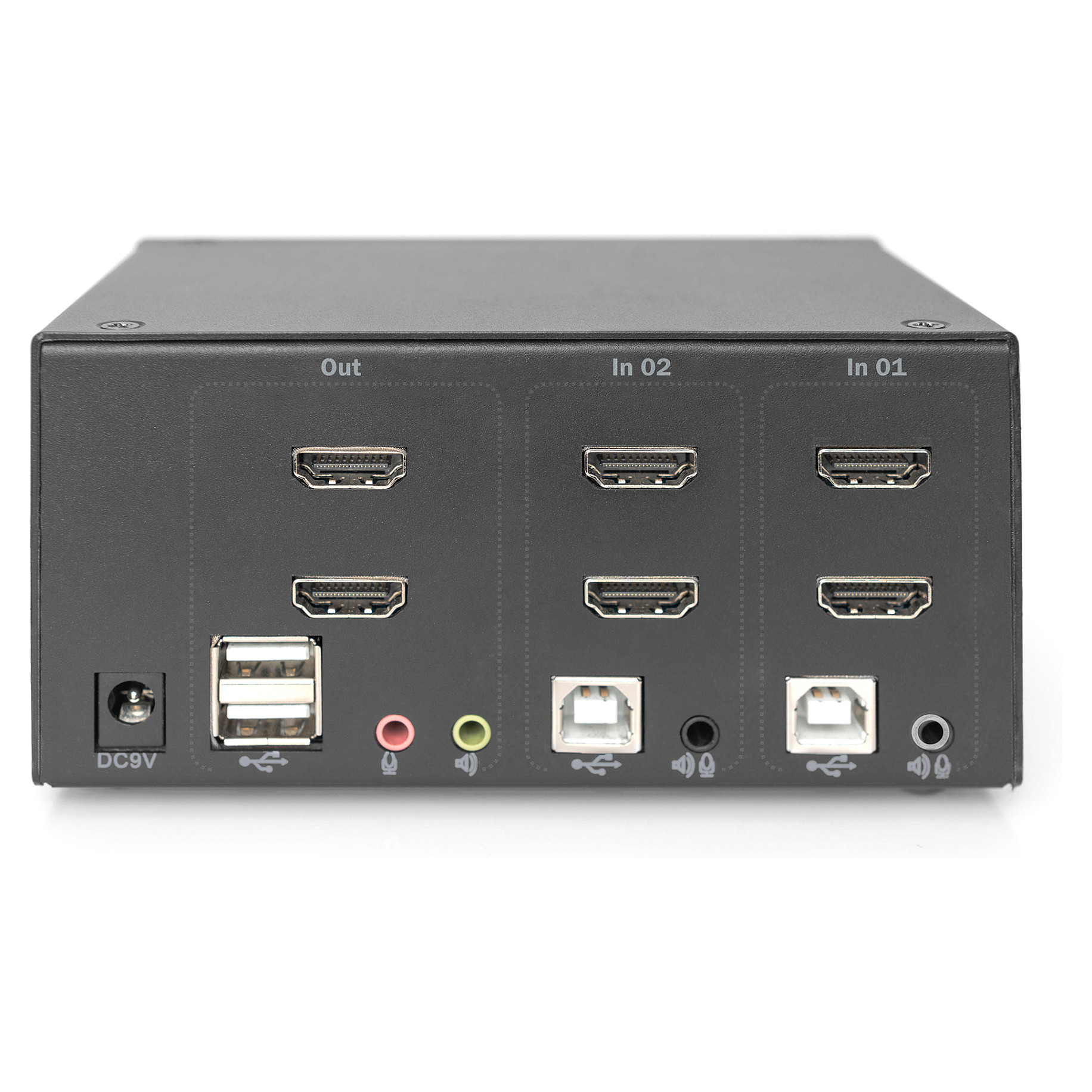 DIGITUS KVM Switch DS-12860 / 2-Port - 4
