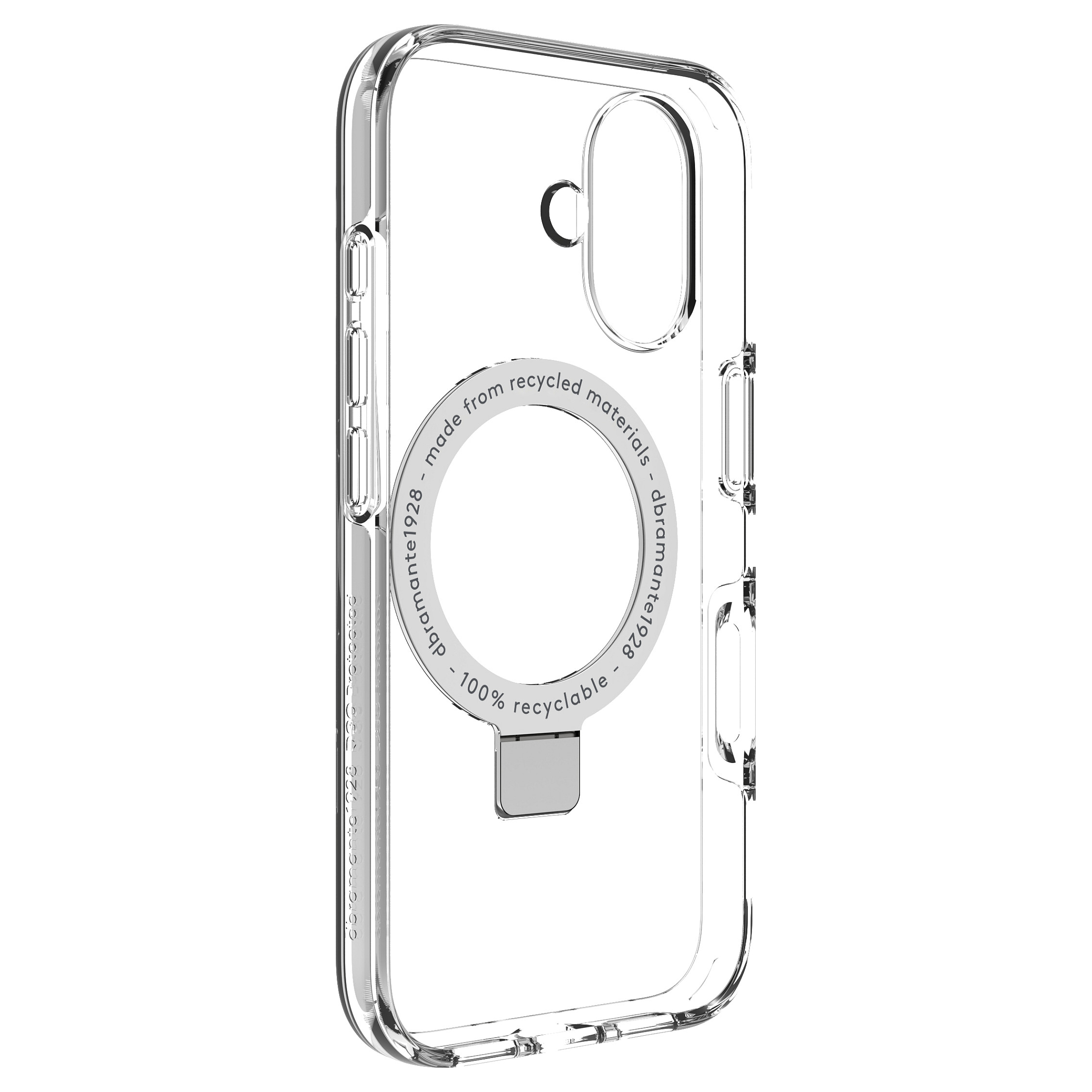 Mbrojtëse dbramante Iceland Ultra D3O me MagSafe Kickstand për iPhone 16 – Transparente - 3