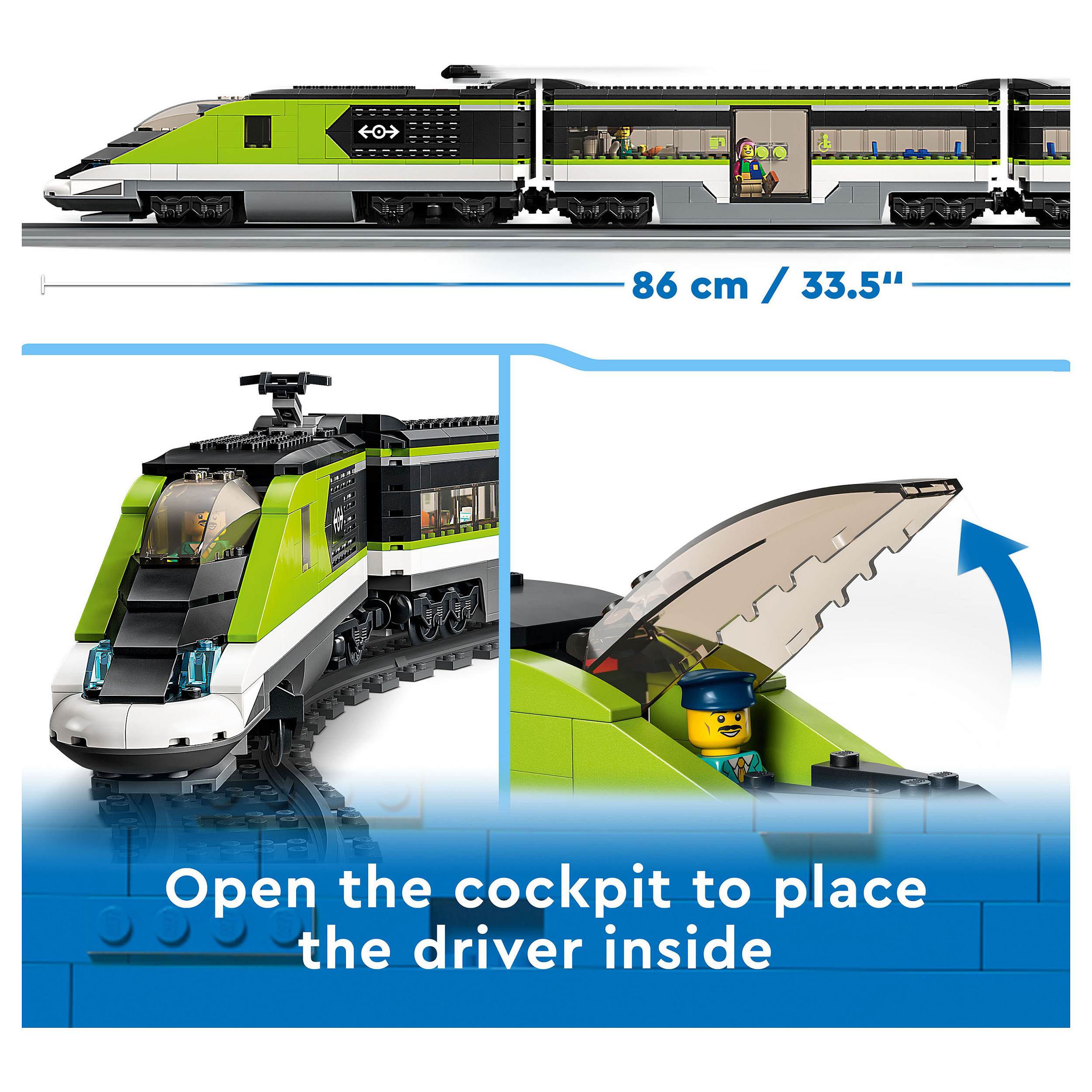 LEGO City – Passenger High-Speed Train - 16