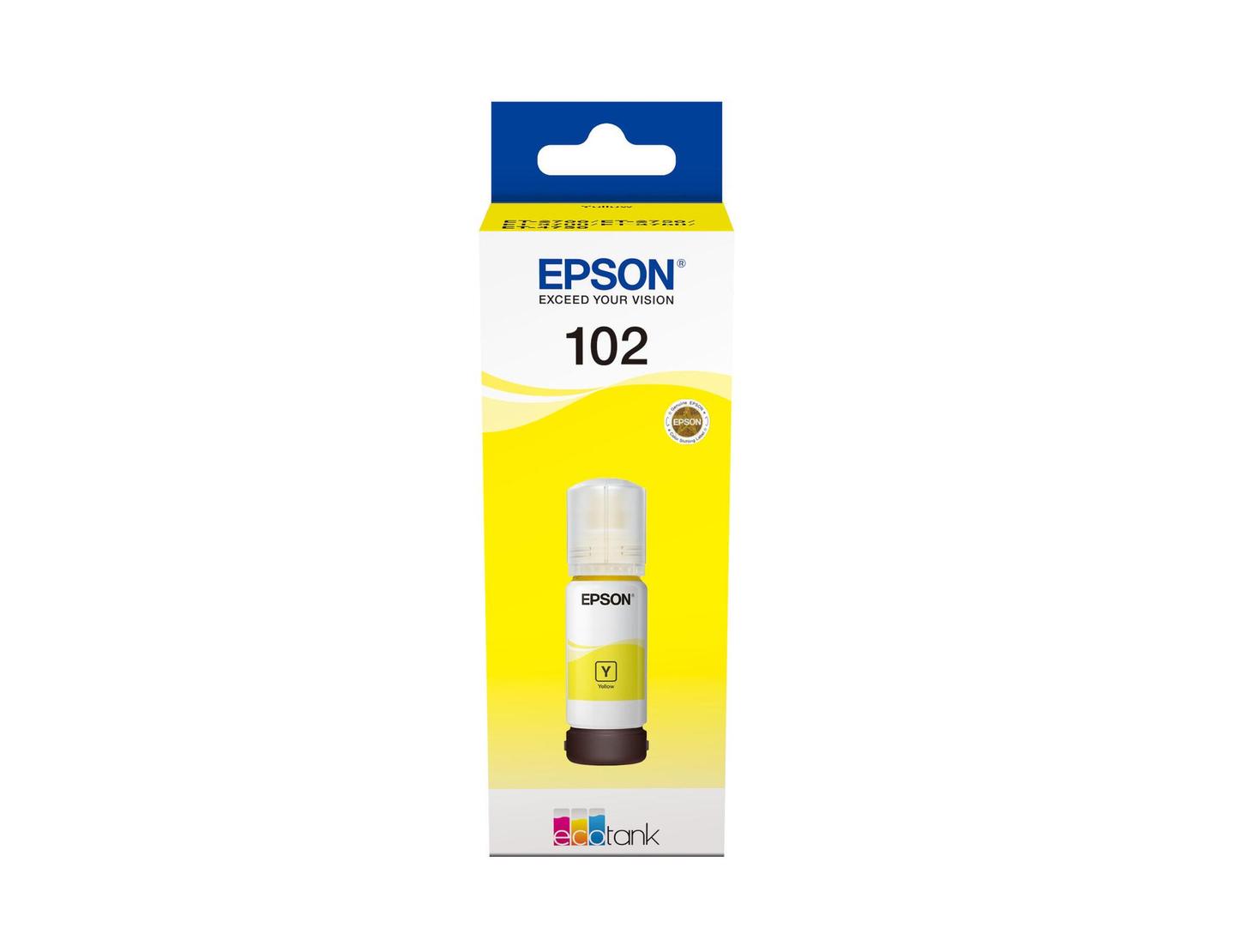 INK Epson 102 / C13T03R440 / 6.000 faqe – Verdhë - 1