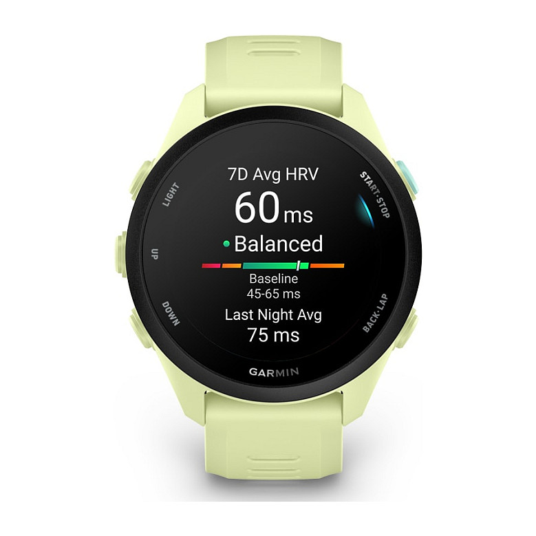 Orë e Mençur Garmin Forerunner 70 / 1.2 Inch / AMOLED / Touchscreen / GPS / Bluetooth / 42.6mm - Verdhë - 5
