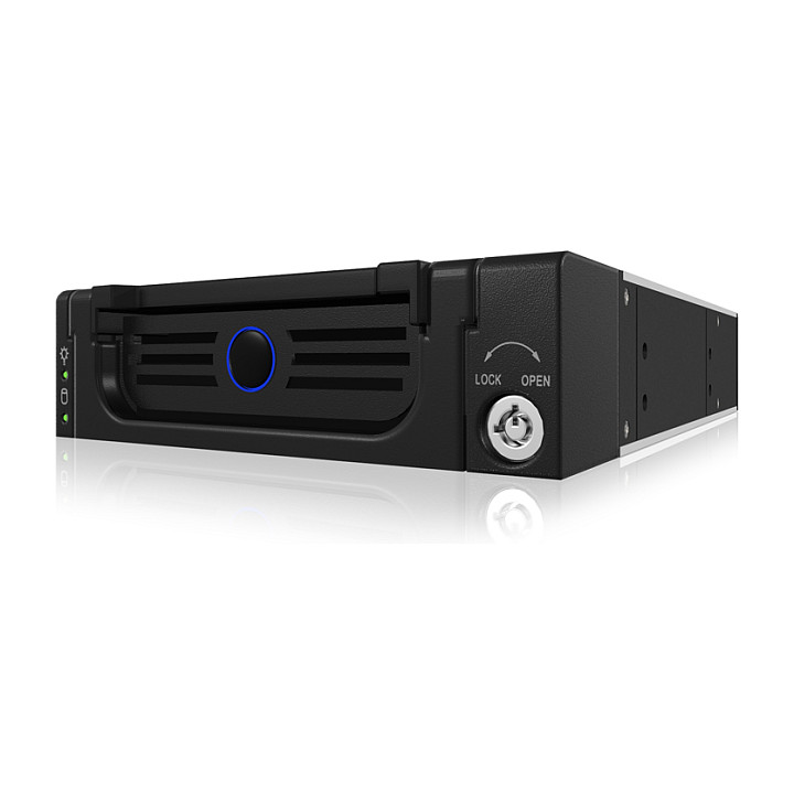 Rack për HDD/SSD ICY BOX IB-138SK-B-II / 3.5" / SATA I+II+III / Hot Swap - Zezë - 2