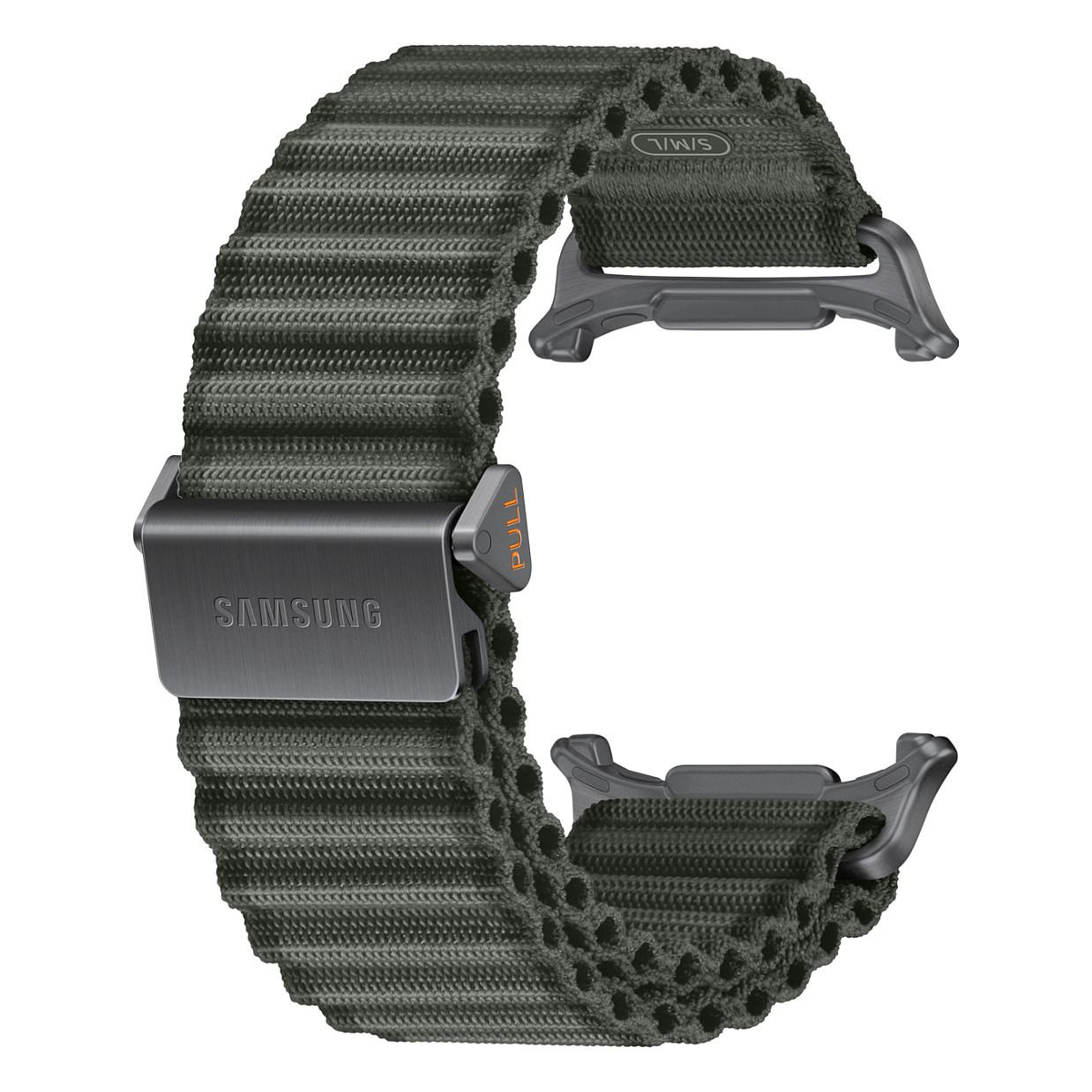 Rrip për ora Samsung Galaxy Watch Ultra2 / Trail Band / Madhësia S/M/L / Model ET-SVL70MLEGEU - Gjelbër - 3