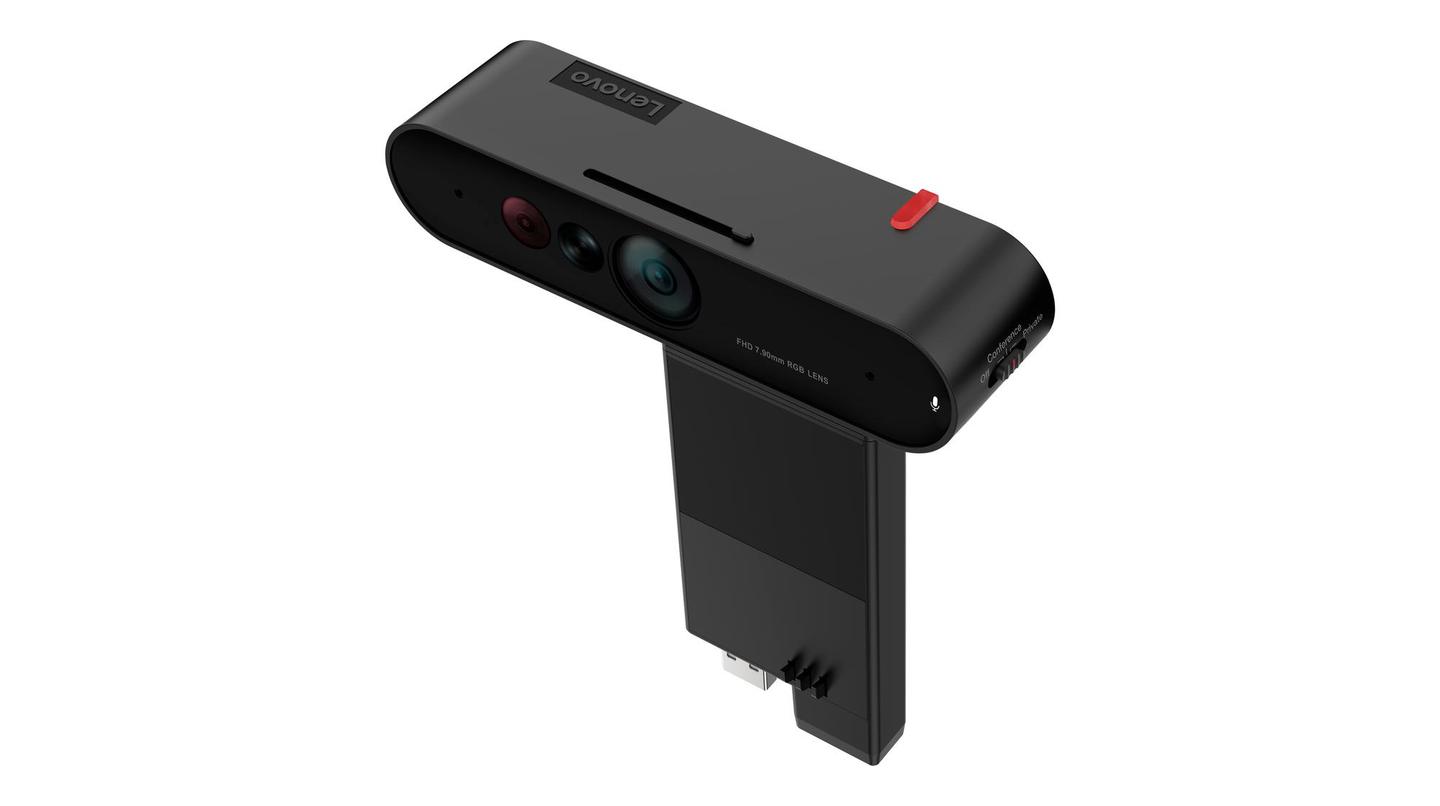 Webcam Lenovo ThinkVision MC60 / 4XC1J05150 / Full HD 1080p / Mikrofon – Zezë - 2