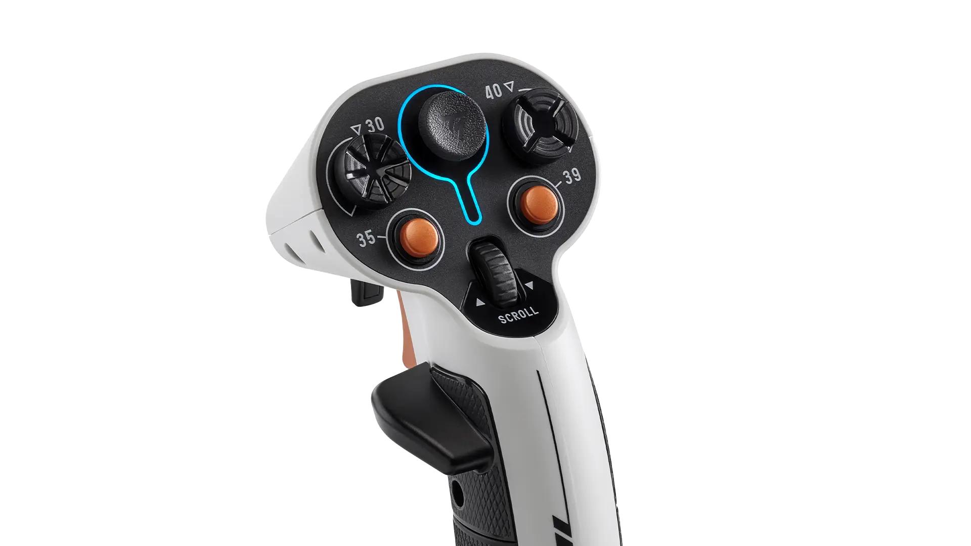 Kontroller Set Joystick Thrustmaster SOL-R 2 HOSAS - Zezë / Bardhë - 2