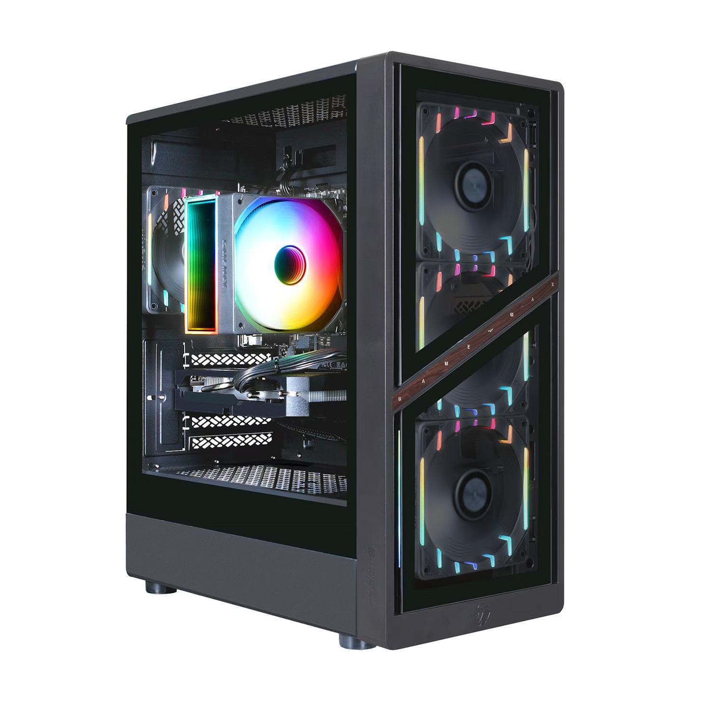Kompjuter Gaming HYRICAN AERIS 8123, Ryzen 7 5700X, 16GB DDR4, 1TB, Radeon RX 9070 16GB - Zezë
