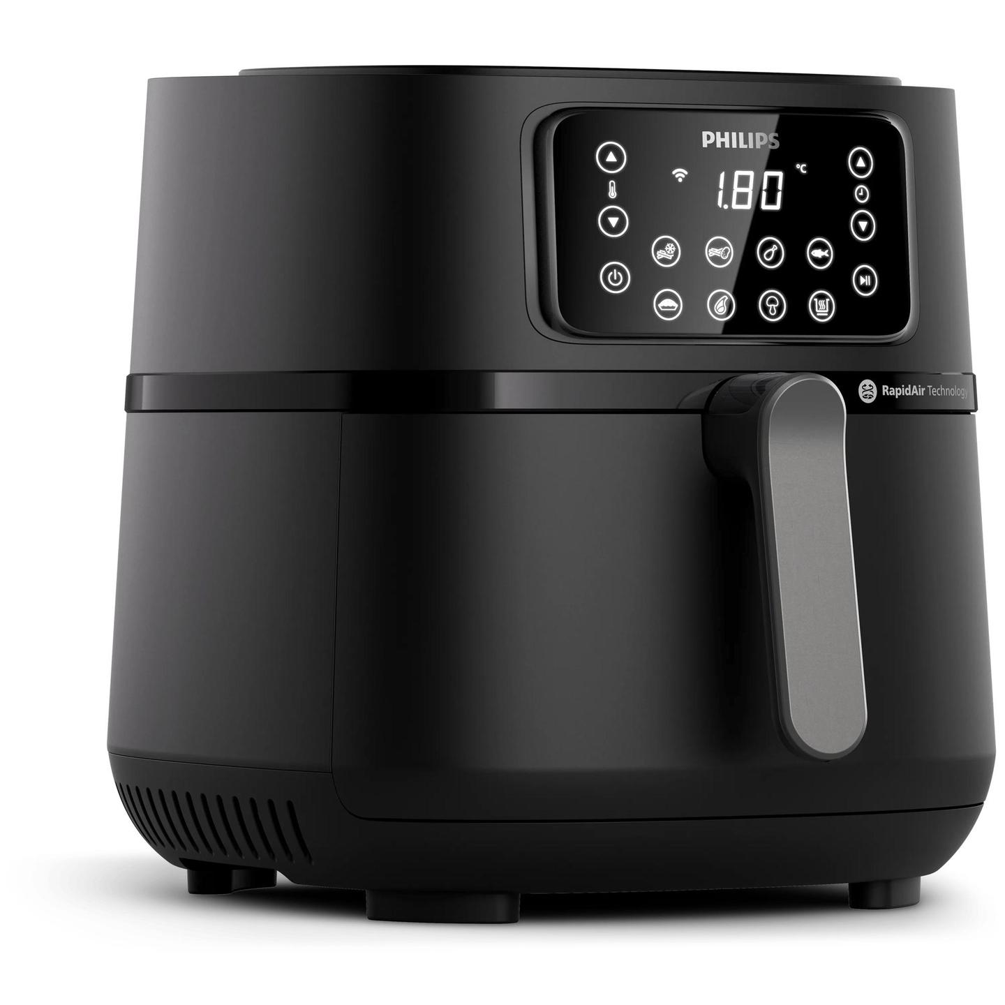 Fryer Philips Series 5000 / HD9285/93 / 7.2L / 2000W / RapidAir / Wi-Fi / 8 Programe / 40-200°C / XXL – Zezë - 1