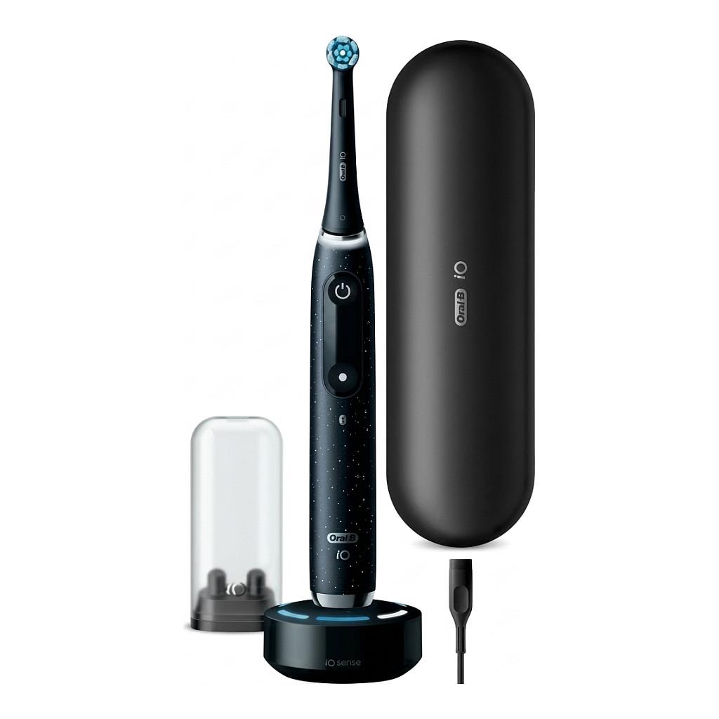Furçë dhëmbësh elektrike Oral-B iO Series 10 / Magnetic / iO Sense / 7 Mode / Smart Pressure Sensor / Bluetooth / 3D Teeth Tracking / 3H – Zezë