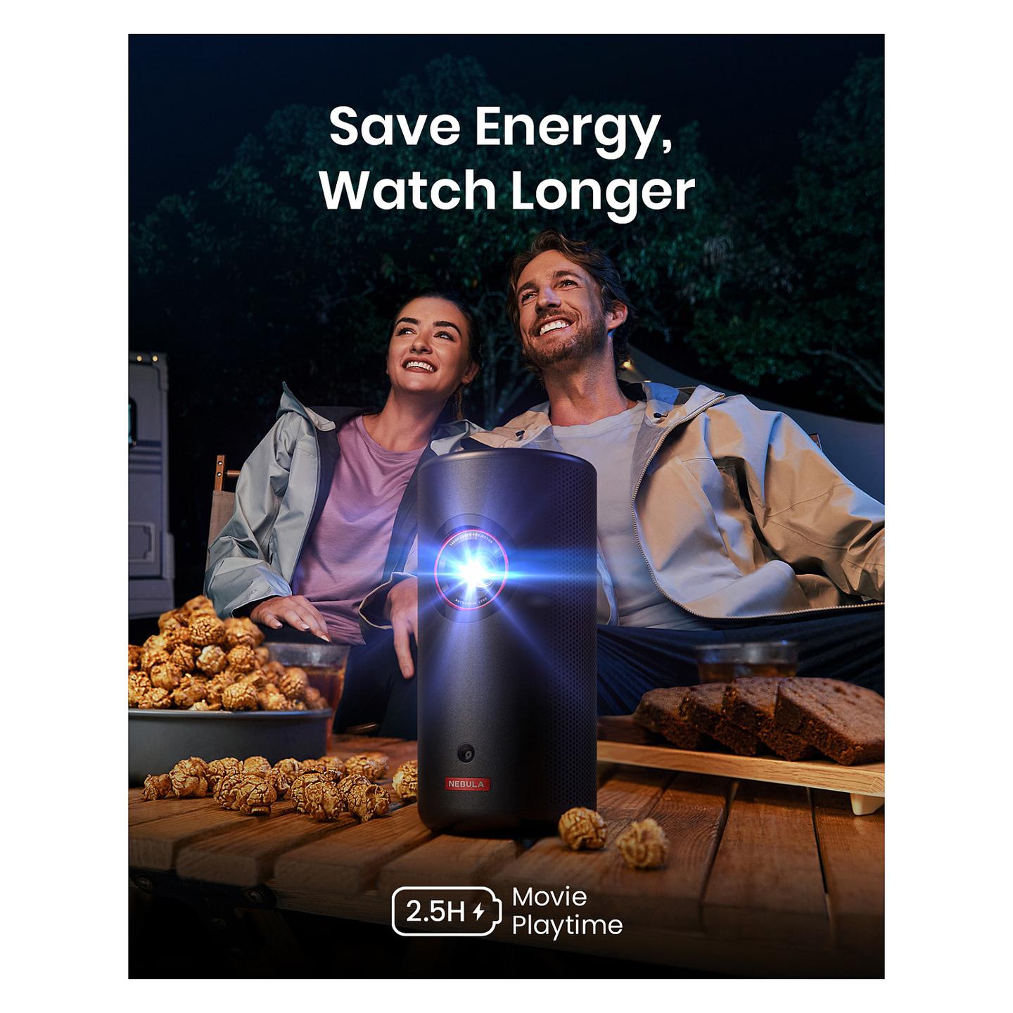 Projektor Anker Nebula Capsule 3 Laser / DLP / 300 ANSI Lumen / Full HD / HDMI+USB-C - Zezë - 3