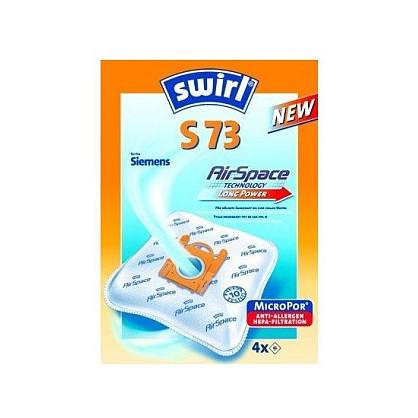 Qese për Fshesë Swirl S 73 MP Plus AirSpace / 4 copë + 1 filtër