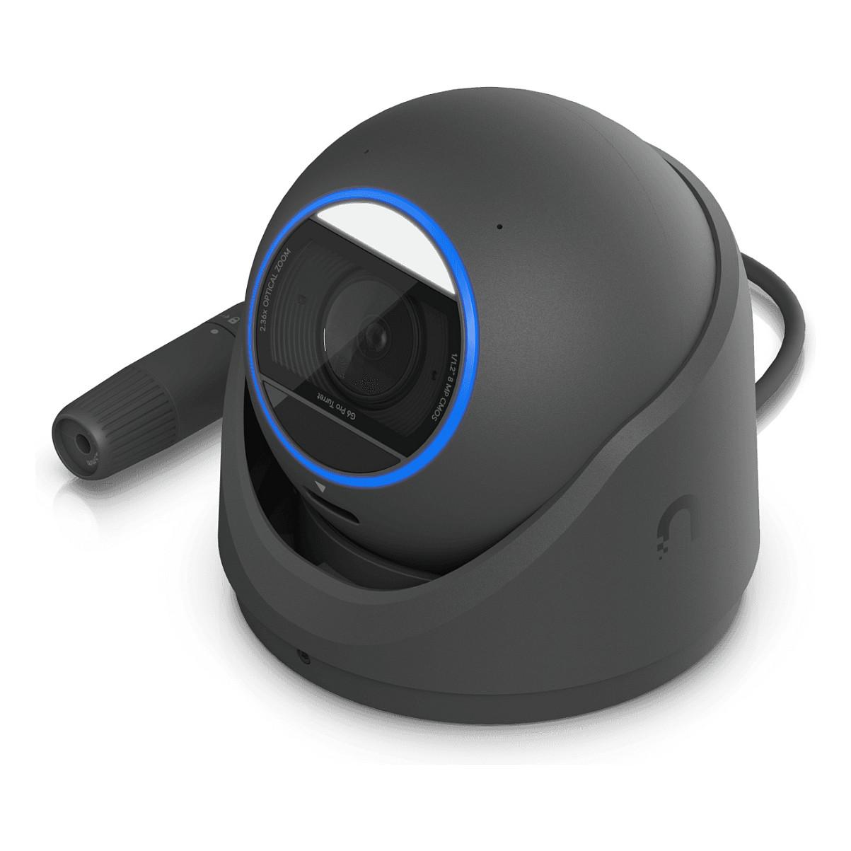 Kamerë Sigurie IP CCTV Ubiquiti G6 Pro Turret, 8MP, 5.85–13.8mm, 2.36x Optical Zoom, AI, IR 40m, PoE+ - Zezë - 8