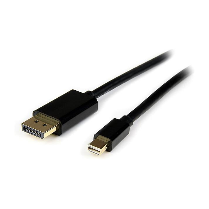 Kabllo DisplayPort StarTech.com MDP2DPMM4M / Mini DisplayPort në DisplayPort / 4m / DisplayPort 1.2 / 4K 60Hz - Zezë