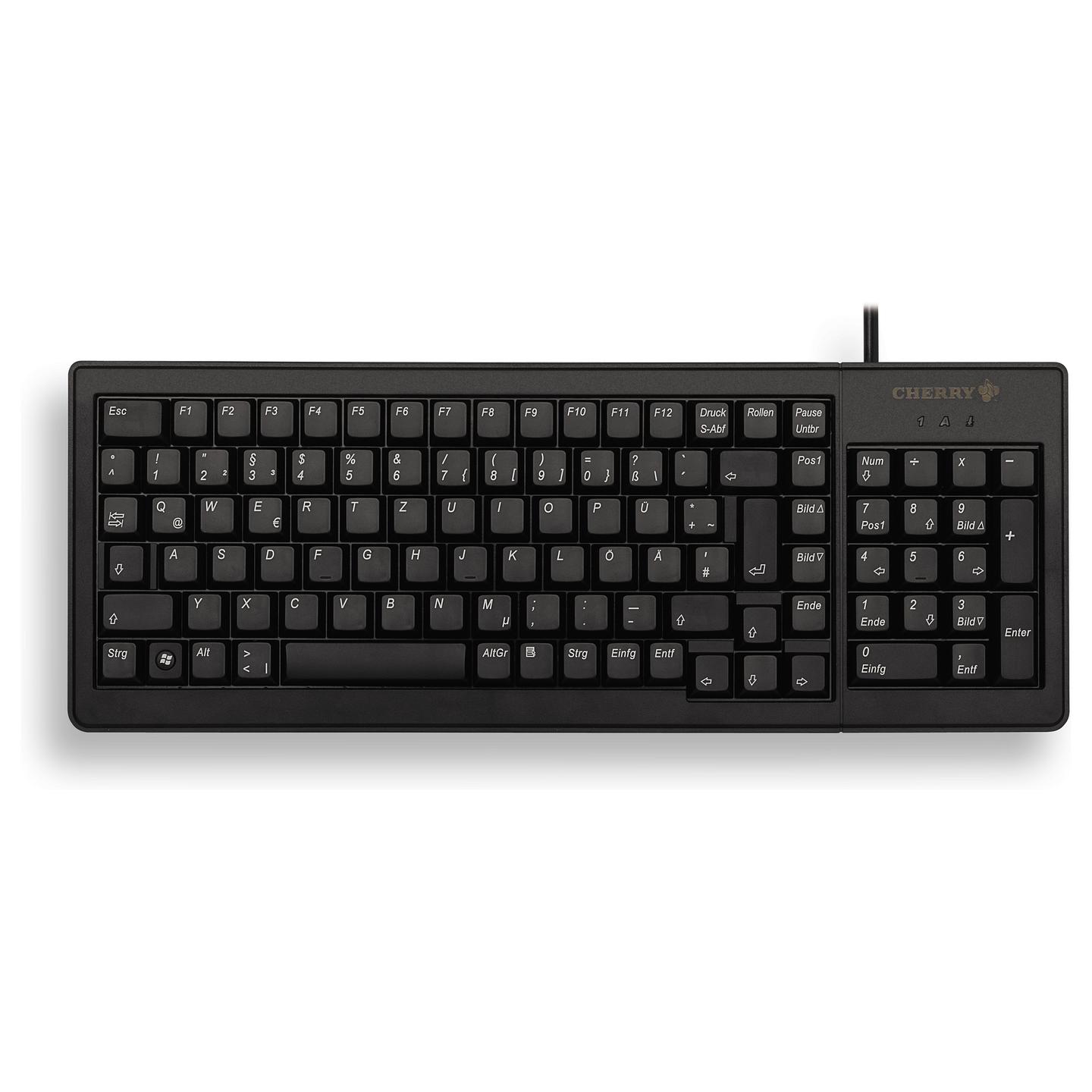Tastierë me kabllo CHERRY XS Complete G84-5200, USB, QWERTY US English, 103 Taste, Cherry ML Mechanical, Kabllo 2.5m – Zezë