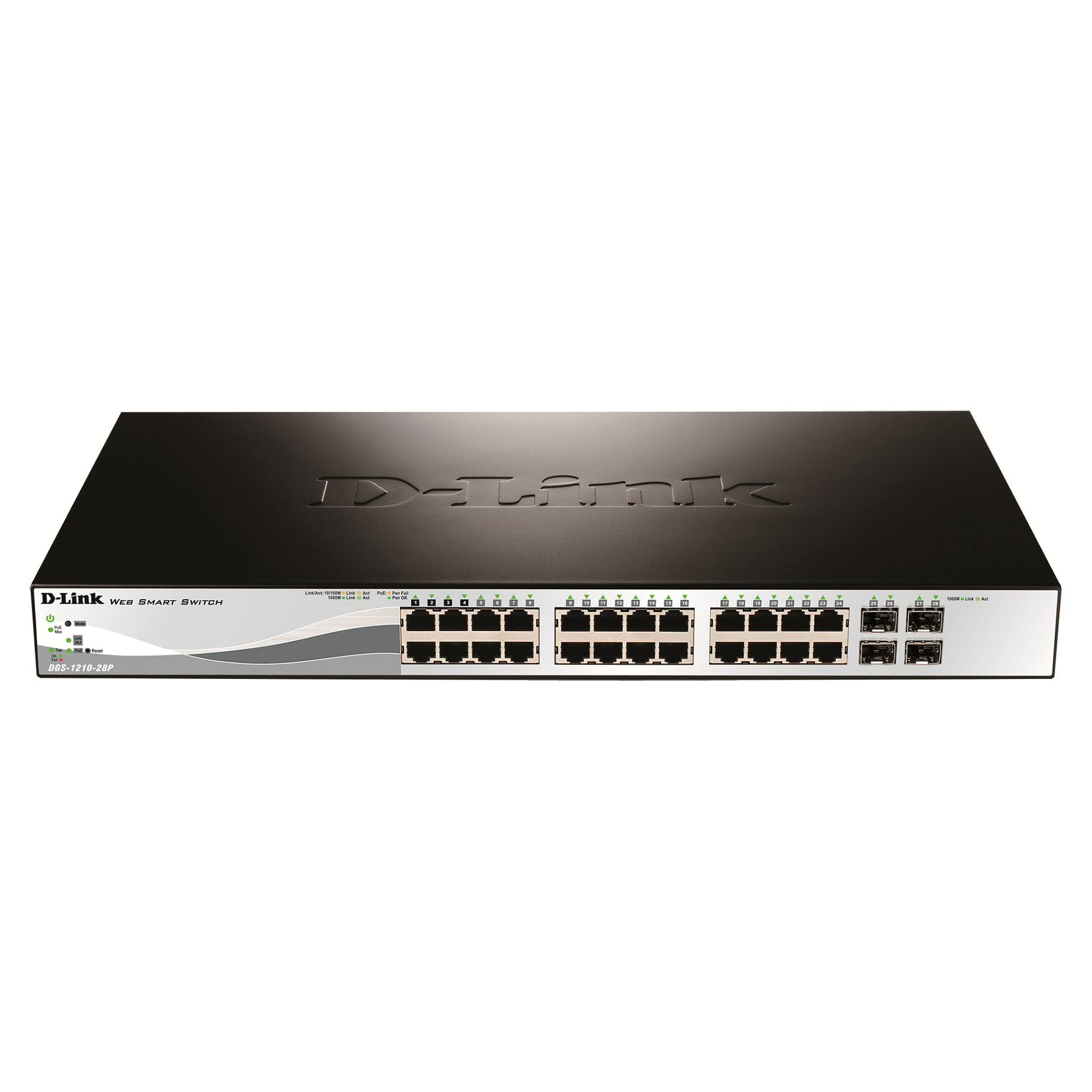 Switch D-Link DGS-1210-28P/E M / 24+4 Porte / Gigabit PoE+ - 1