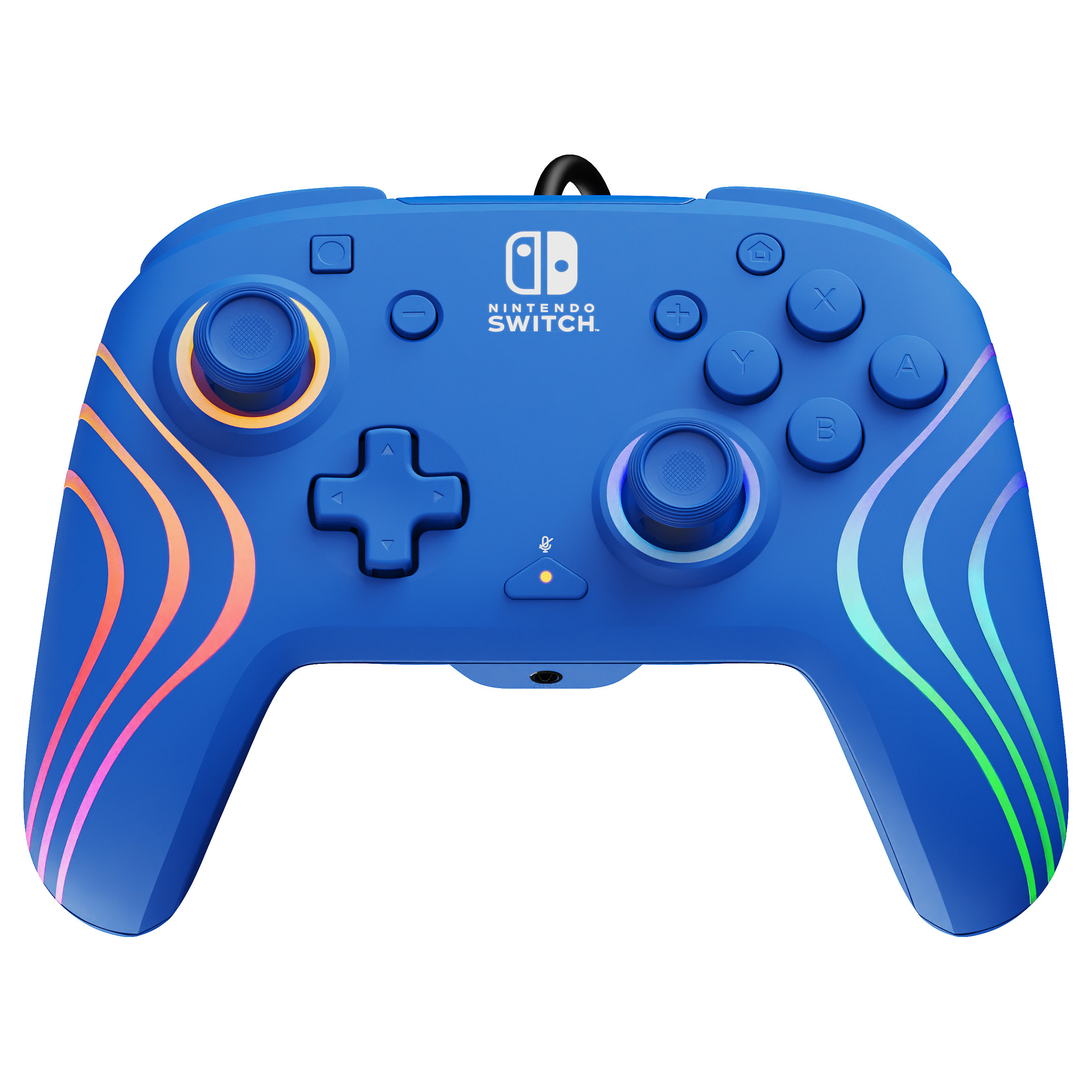 Kontroller Nintendo PDP Afterglow Wave Wireless RGB Switch - Blu - 6