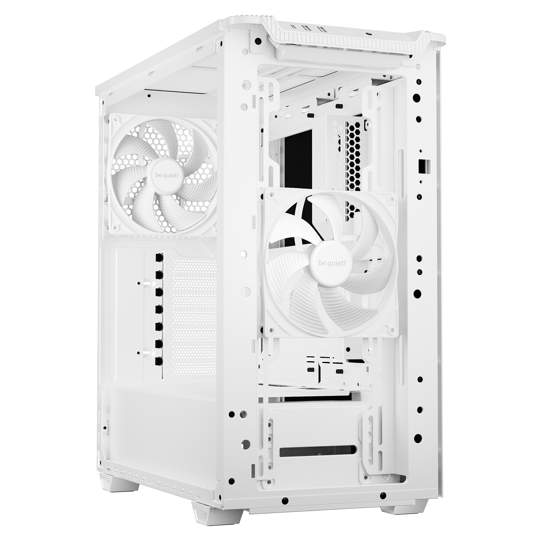 Kasë PC be quiet! PURE BASE 501 Airflow / Midi Tower / ATX / 1x 140mm + 1x 140mm Fan / Airflow - Bardhë - 3