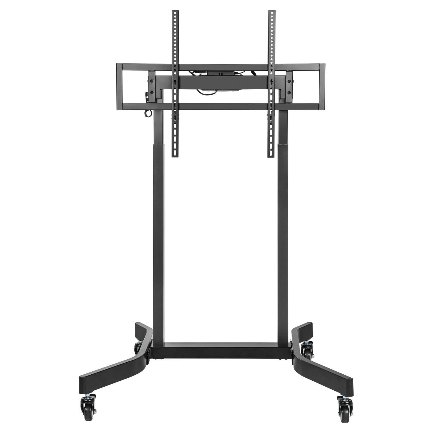 Mbajtëse për TV Equip 650632 , 55–100" , deri 120kg , stativ mobil , me rrota , lartësi motorike e rregullueshme , VESA 200x200–800x600 - Zezë - 3