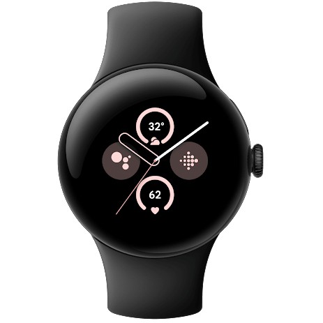 Orë e Mençur Google Pixel Watch 2 G4TSL / 1.2" AMOLED / Bluetooth 5.0 / IP68 / Wi-Fi – Zezë
