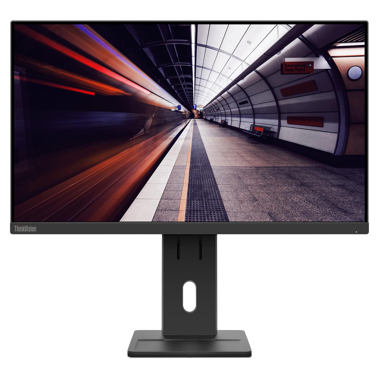 Monitor Lenovo ThinkVision E24-30 / 23.8" / FHD / 100 Hz / 14 ms / HDMI + DisplayPort + VGA - Zezë - 2