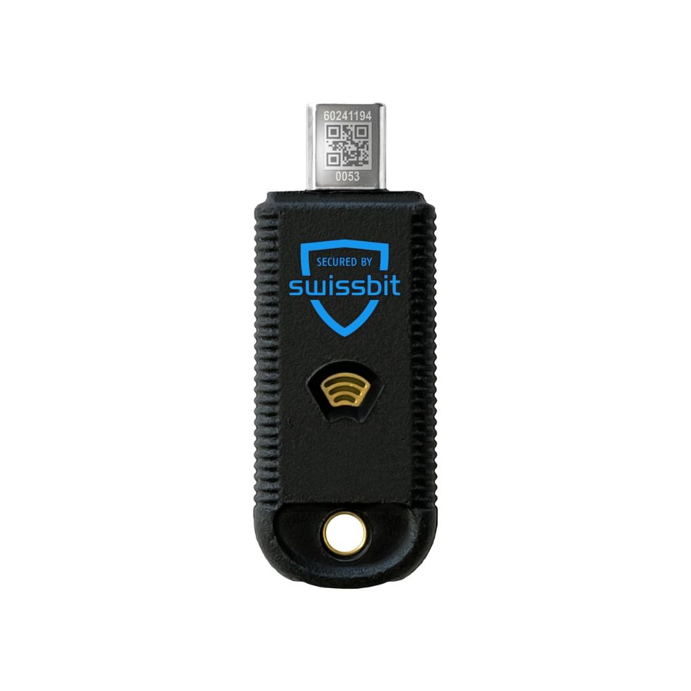 Çelës Sigurie Swissbit iShield Key 2 FIDO2 FIPS / USB-C + NFC