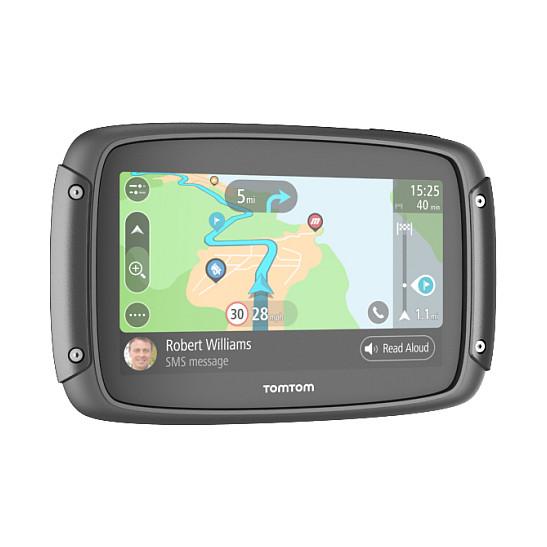 Navigacion TomTom Rider 550 / 1GF0.002.10 / 4.3" / Touchscreen / 480 × 272 / GPS / IPX7 / Bluetooth / Wi-Fi / 16GB – Zezë